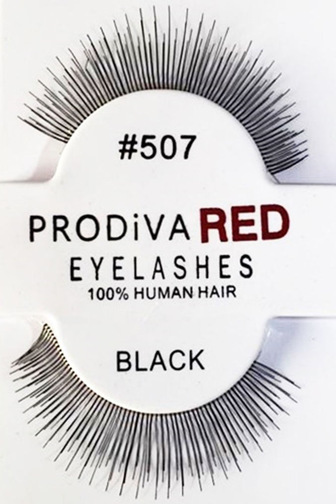 Picture of PRODIVA RED 12 PIECE FULL LASHES #507