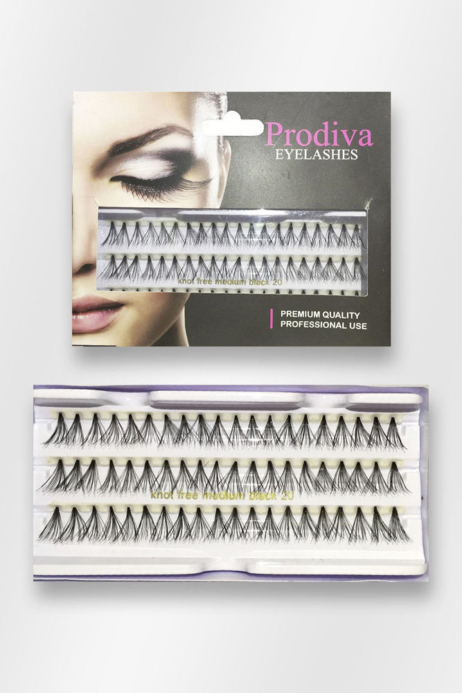 Prodiva 60 Lı 10 Ply Düğümsüz Tekli Kirpik Medıum resmi