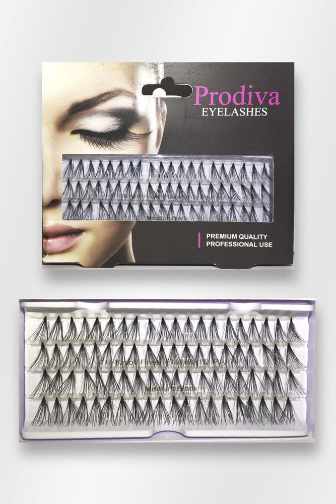 Prodiva 80 Li 10 Ply Düğümsüz Tekli Kirpik  Medıum resmi