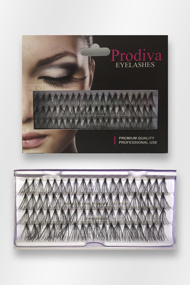 Prodiva 80 Lı 10 Ply Düğümsüz Tekli Kirpik  Long resmi