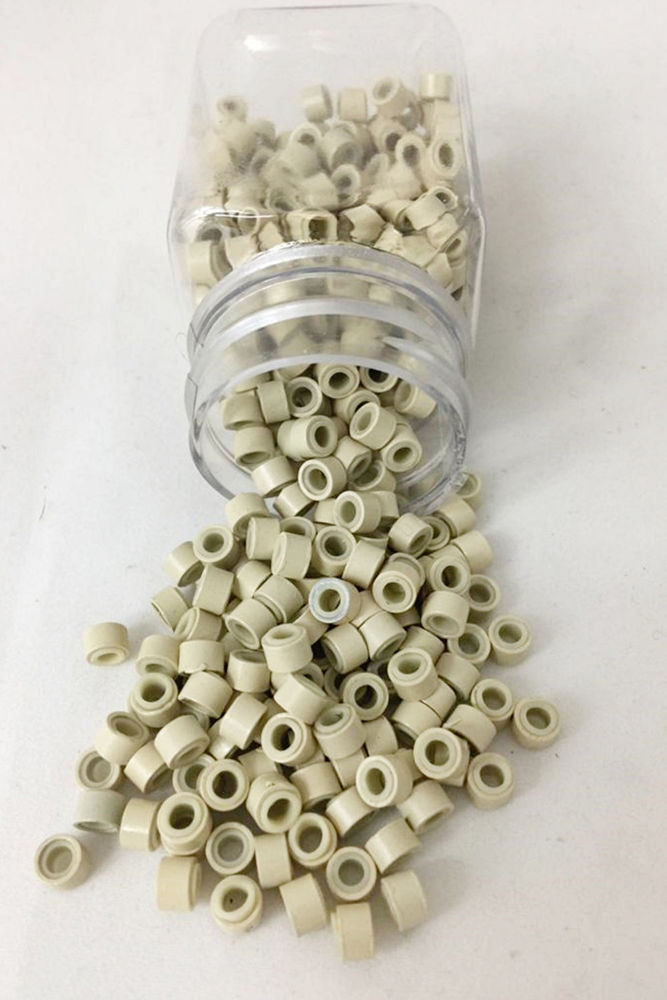 SİLİKONLU BONCUK -PLATİN- resmi