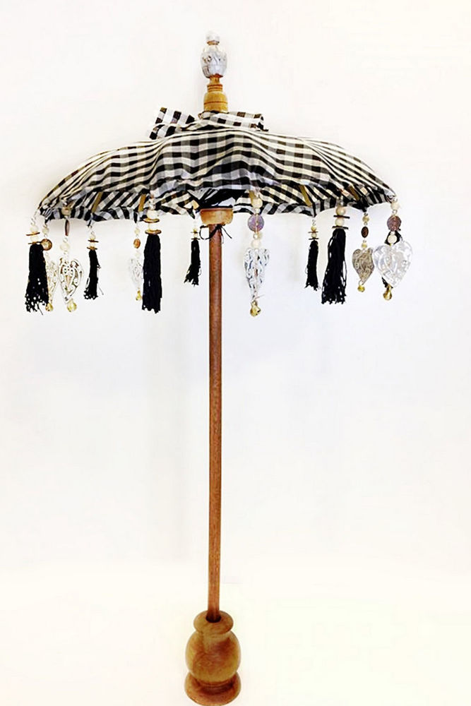 PRODİVA DEKORATİF BALİ ŞEMSİYE -KARELİ- resmi