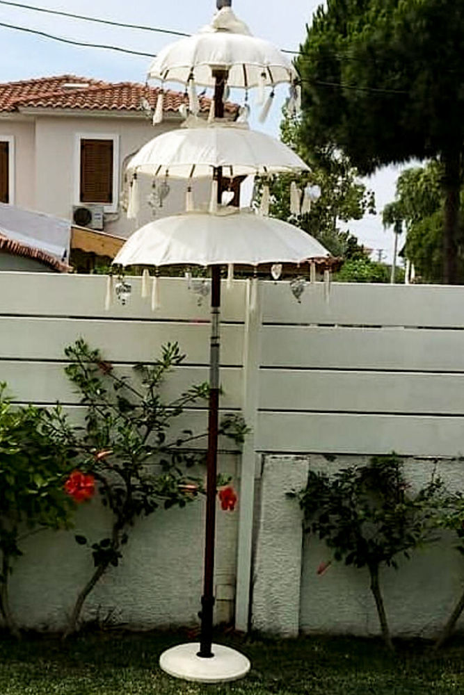 PRODİVA DEKORATİF BALİ ŞEMSİYE -3 KATLI- resmi