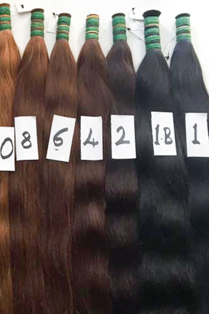Picture of REMY HUMAN HAIR - 8R NO COLOUR 
