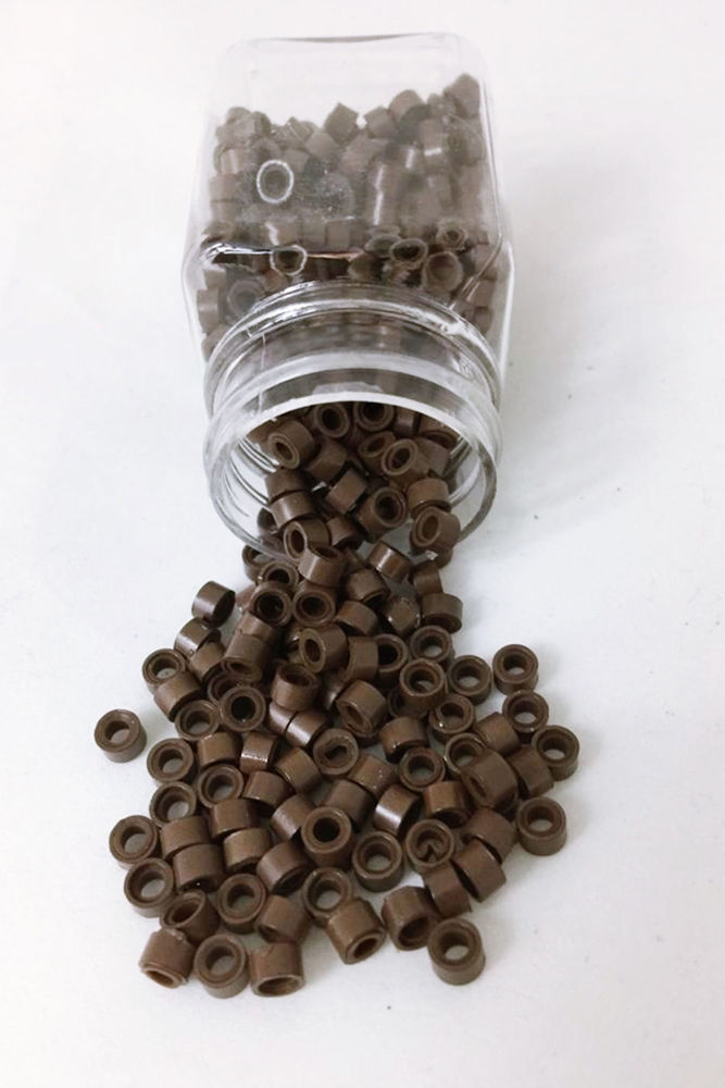 SİLİKONLU BONCUK -ORTA KAHVE- resmi