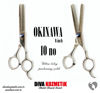 Okinawa Profesyonel Kuaför Saç Kesim Makası (Efile Makası) 10 No 6 İnç resmi
