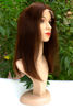 Prodiva Gerçek Saç Tül Peruk - Kahverengi 45 cm 220 gr resmi