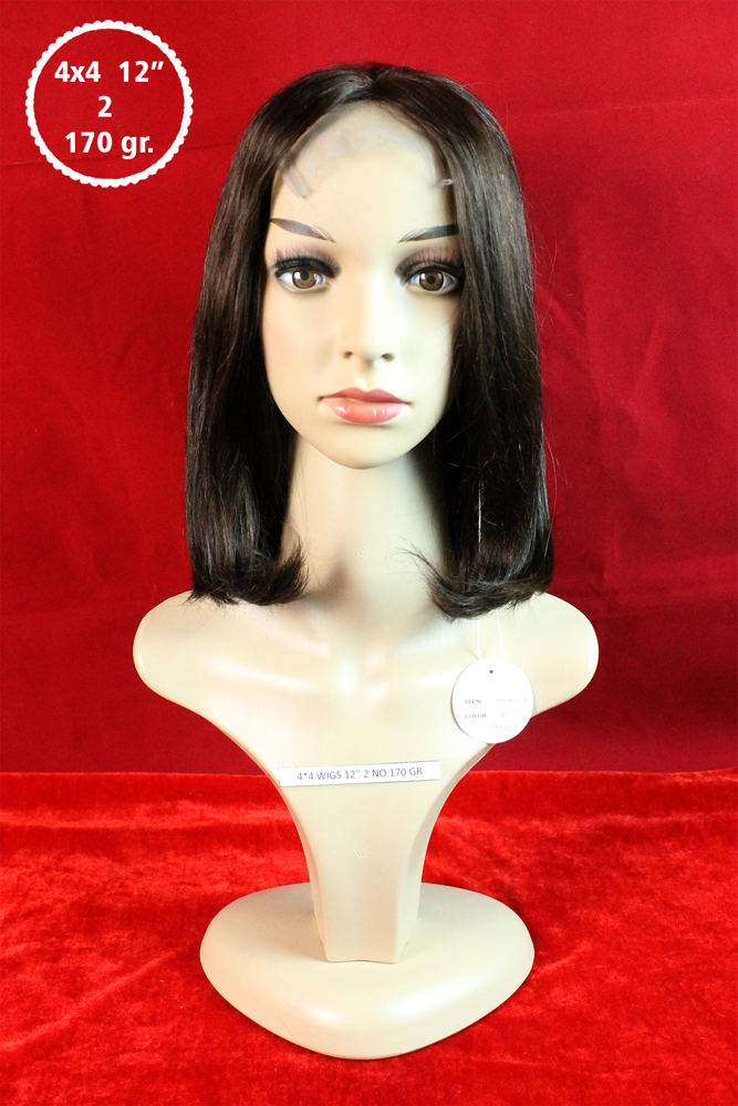 Prodiva Gerçek Saç Tül Peruk - 12'' Color 2 170 gr. resmi