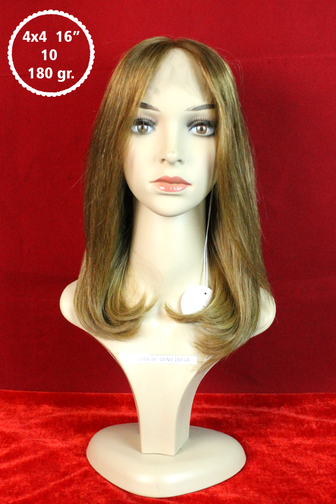Prodiva Gerçek Saç Tül Peruk - 16'' Color 10 180 gr. resmi